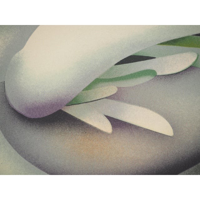 Jean-Paul Donadini, Le cygne assoupi, Lithograph For Sale - Image 4 of 8