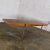 Jens Risom Late 20th Century Modern Dining or Conference Table Walnut and Chrome Boat Shaped by Jens Risom for Howe Furniture For Sale - Image 4 of 13