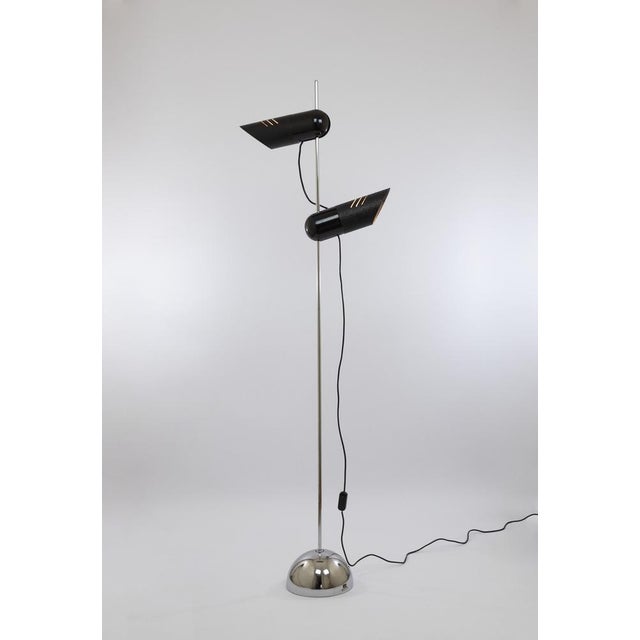 Galdino floor lamp, designed by Carlo Urbinati in 1972 and manufactured by Harvey Guzzini. Galdino has been produced in...