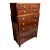 Ralph Lauren Concave-Front Tall Chest of Drawers For Sale
