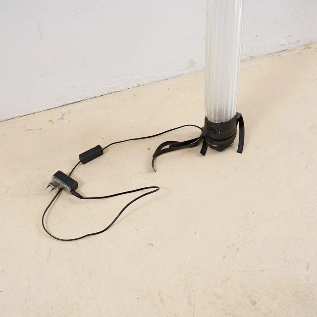 Lamp in Bamboo & Murano Glass For Sale - Image 9 of 10