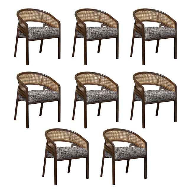 Spencer Dining Chairs by Wood Tailors Club, Set of 8 For Sale - Image 9 of 9