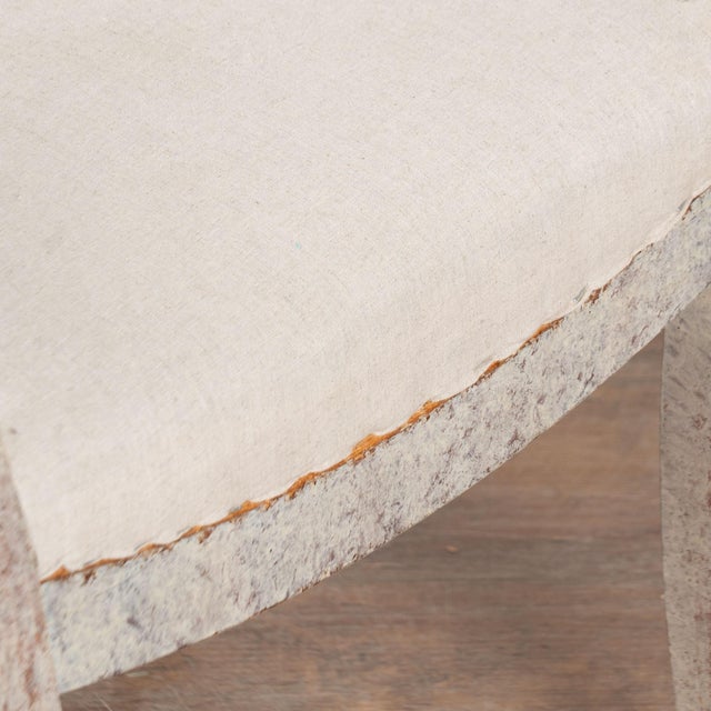 Pair, 20th Century Swedish Gustavian Style Tabouret Stools For Sale - Image 9 of 11