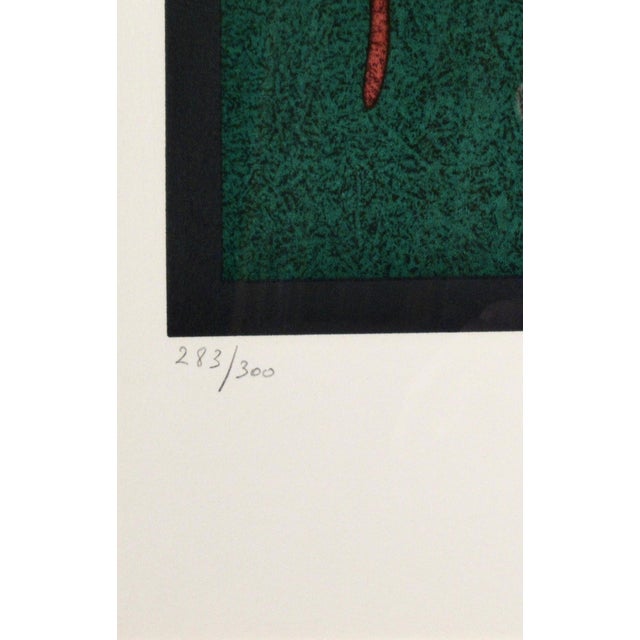 Brown Mihail Chemiakin Acrobats C. 1990 Original Print For Sale - Image 8 of 8