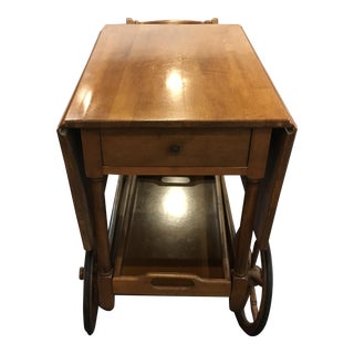 Mahogany Trolley Bar/Tea Cart For Sale