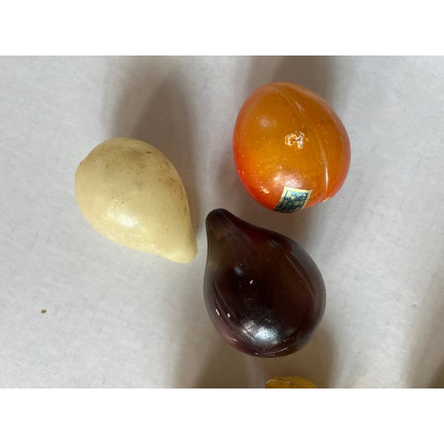 Wood Vintage Stone Fruit- 11 Pieces For Sale - Image 7 of 9