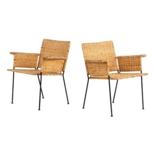 Pair of Van Keppel-Green “Vkg” Model 864 Club Chairs, California, 1953 For Sale