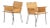 Pair of Van Keppel-Green “Vkg” Model 864 Club Chairs, California, 1953 For Sale
