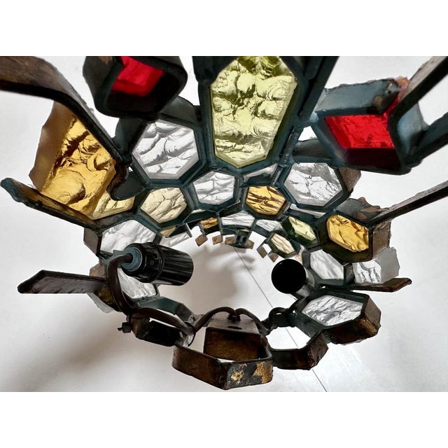 Sculptural Wall Lamp by Albano Poli for Poliarte, 1960s For Sale - Image 9 of 18