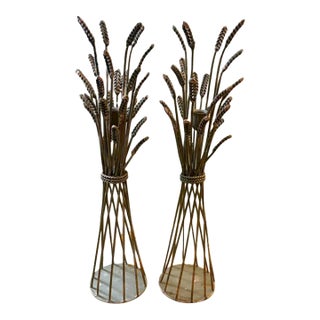 Wheat Sheath Candle Holders For Sale