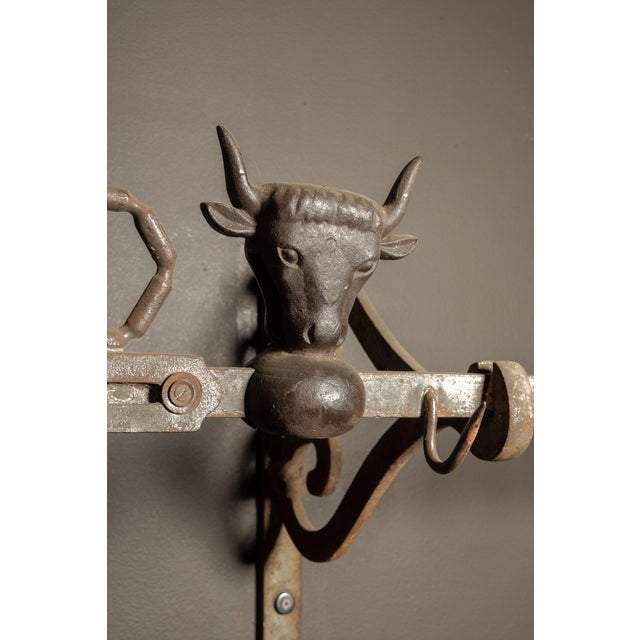 Late 19th Century 1880s Bernard Gloekler Co. Butcher’s Hanging Rack For Sale - Image 5 of 10