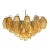 Goldenrod Italian Style Murano Glass Sputnik Chandelier Poliedro from Simoeng For Sale - Image 8 of 8
