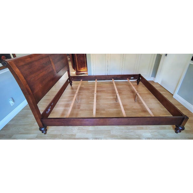 Ethan Allen British Classics Queen Cayman Bed For Sale - Image 13 of 17