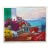 Art Print "Mediterranean Morning Mist" Mikki Senkarik 26 1/2" X 32" 1996 Open Ed For Sale