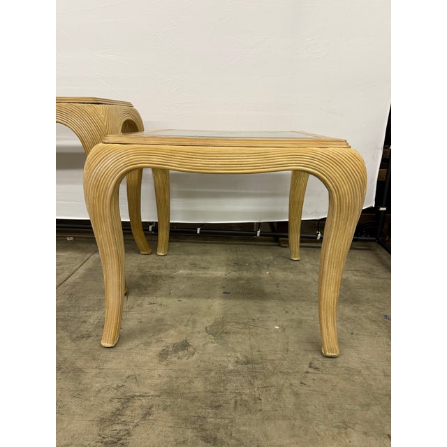 1970s Mid Century Modern Matching Console and Side Table in the Gabriella Crespi Style For Sale - Image 12 of 12