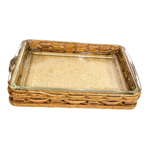 Rustic Casserole and Basket Holder