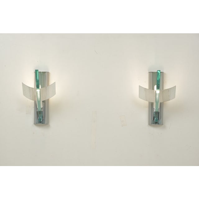 Artemide Icaro Wall Lamps by Carlo Forcolini for Artemide, 1980s, Set of 2 For Sale - Image 4 of 16
