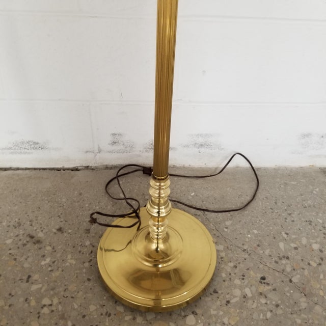 Vintage Alsy Brass Swing Arm Floor Lamp Chairish