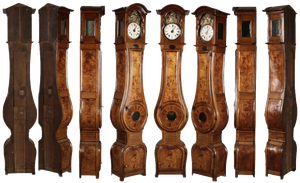 Antique French Louis Seize Grandfather Clock, 1780