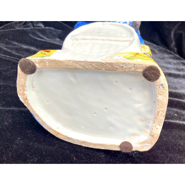 Antique Ceramic Toby Jug, Colonial Man Sitting on Keg For Sale In Tampa - Image 6 of 7