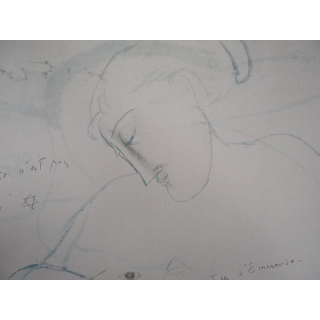 Modern After Amedeo Modigliani, The Emerald Table, 1959, Lithograph For Sale - Image 3 of 9