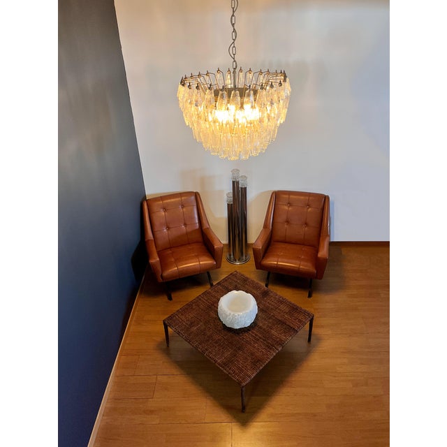 Murano Glass Chandelier with 111 Polyedry, 1990s For Sale - Image 18 of 18