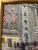 An oil on masonite by Christopher Willett, a well-known Bucks County artist, depicting Wall Street on a snowy day. Signed...