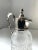 Late 20th Century Large Victorian-Style Silverplate & Cut-Glass Claret Jug, 12.75" Tall For Sale In Raleigh - Image 6 of 7