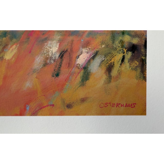 Early 21st Century, Untitled (Farm Landscape), Contemporary Impressionist, Archival Iris Giclee on Watercolor Paper, Artist Greg Osterhaus For Sale - Image 4 of 13