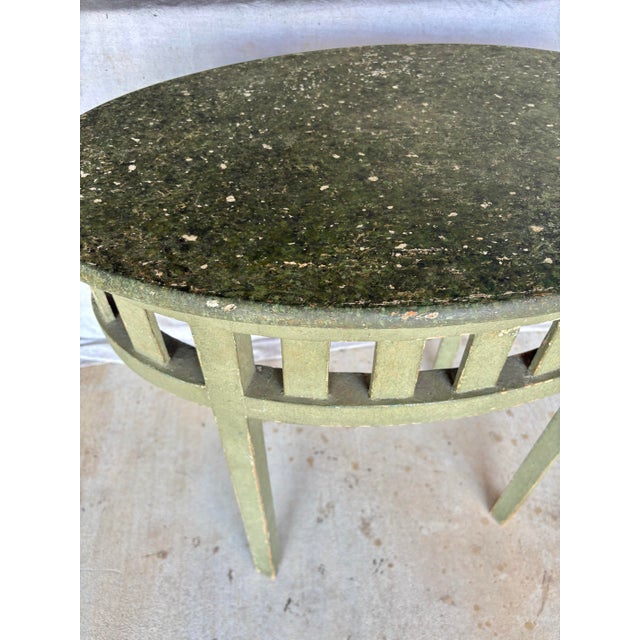 Early 20th Century French Pine Patinated Side Table For Sale - Image 11 of 12