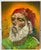 Orange Portrait of a Man, Contemporary Expressionist Oil Paintings, by Van Ness For Sale - Image 8 of 11