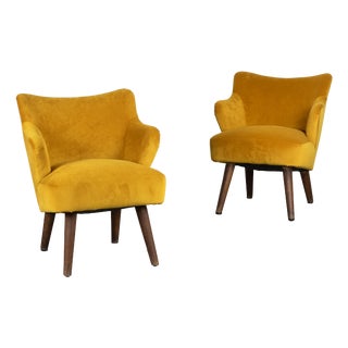 Armchairs Mod.525 by Gustavo Pulitzer, 1950, Set of 2 For Sale