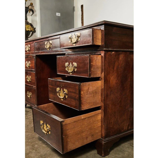 Early 19th Century English Partners Desk For Sale - Image 5 of 12
