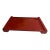 Christian Liaigre Rouge Lacquer Hugo Tray Size 1 (Small) For Sale