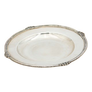 Circular Silver Ticket Box For Sale