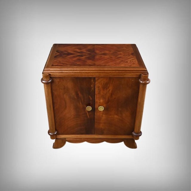 Small Art Deco Mahogany Living Room Cabinet, 1930 For Sale - Image 13 of 13