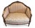Vintage Thomasville French Provincial Carved Wood Settee For Sale - Image 9 of 18