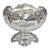 Antique Victorian Silver Plated "1880 H 1905" Monogram Pedestal Fruit Bowl For Sale