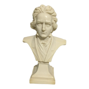 1950s Ludwig Van Beethoven Plaster Bust