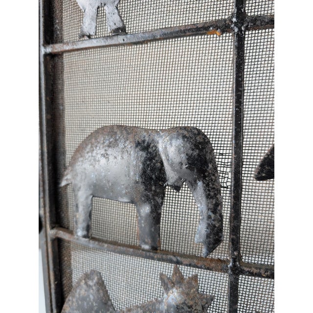 Fireplace Protector in Wrought Iron, 1950s For Sale - Image 6 of 14