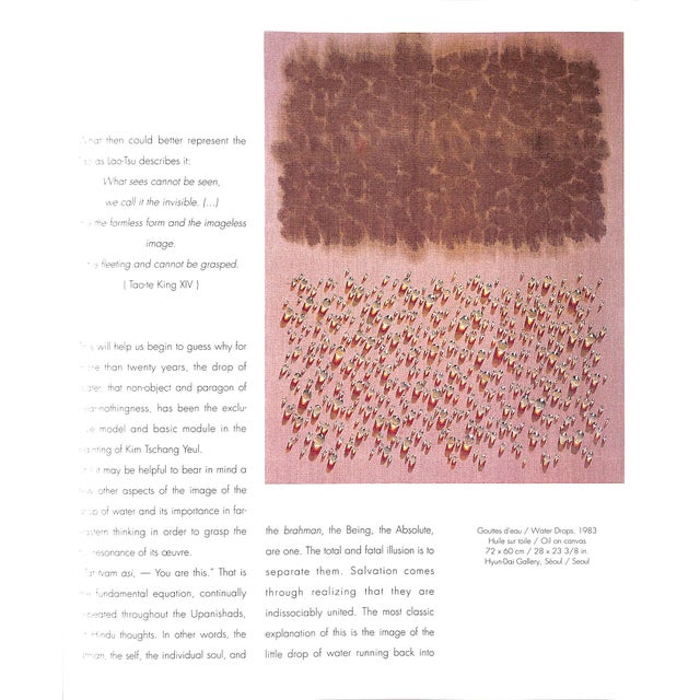 "Kim Tschang Yeul-Catalogue Exposition" 1993 For Sale - Image 4 of 11