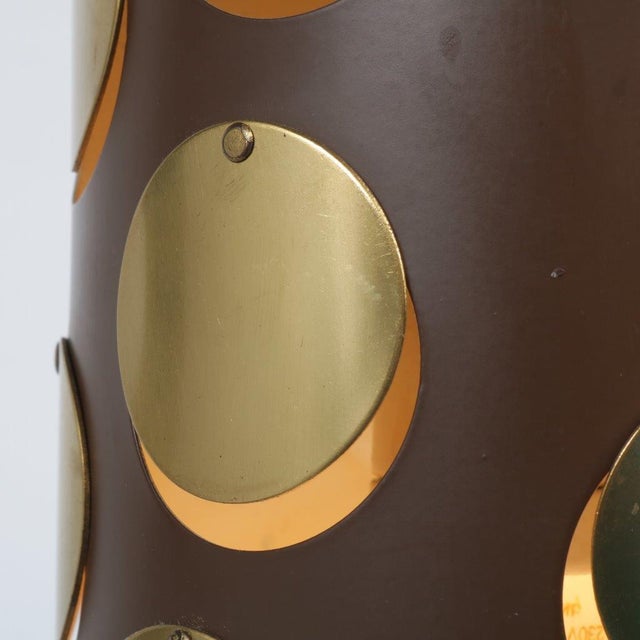 Danish Cylindrical Hanging Lamp, 1970s For Sale - Image 5 of 9