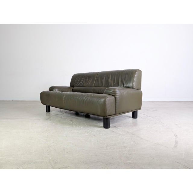 DS 18 Two-Seater Sofa in Leather from De Sede For Sale - Image 4 of 10
