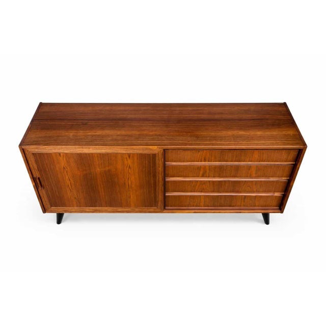 Wood Vintage Danish Sideboard, 1960s For Sale - Image 7 of 9