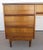 Mid-Century Modern Vintage Mid Century Modern Writing Desk Walnut 4 Drawer Johnson Carper Style For Sale - Image 3 of 12