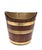 Antique Dutch Georgian Mahogany Brass-Bound Peat Bucket, 1830s For Sale - Image 3 of 11