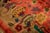 Pink 1920s Antique Pink Floral Open Field Modernist Knotted Wool Chinese Art Deco Rug For Sale - Image 8 of 9