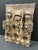 Vintage African Tribal Art Benin Bronze Wall Plaque Sculpture For Sale - Image 4 of 10