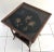 Palacek Edwardian "Art De Chine" Black Lacquer and Bamboo End Table For Sale In Miami - Image 6 of 8