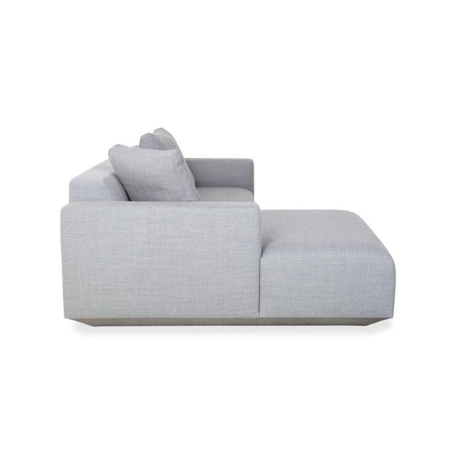 Develius Corner Sofa in Light Grey Fabric from &Tradition For Sale - Image 9 of 12